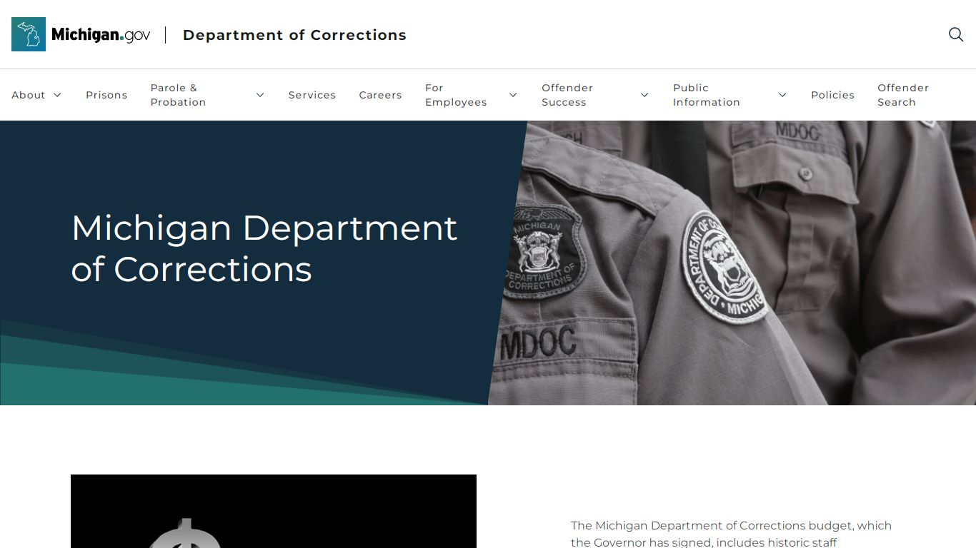 Michigan Department of Corrections